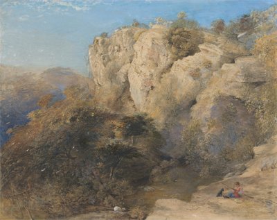 Rocky Landscape in Wales by Samuel Palmer